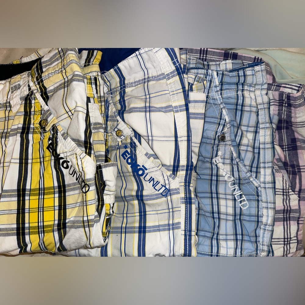 Mens (LOT Of 4) Size 34 Shorts Ecko Unlimited & South Pole Cargo Shorts